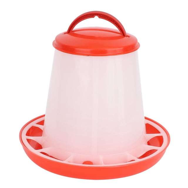 Suministros de Alimentación Amonsee Bol para beber pollo rojo + blanco