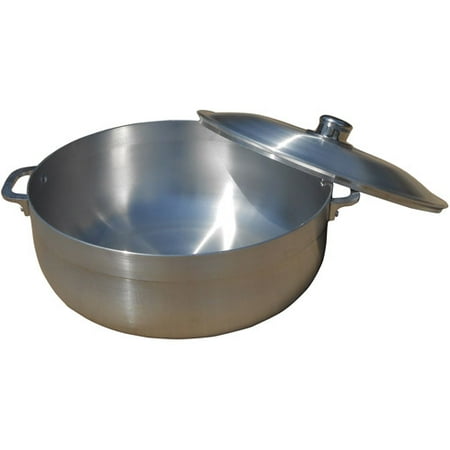 - King Kooker #KKC15 - 15-Quart Aluminum Caldera Pot with Lid