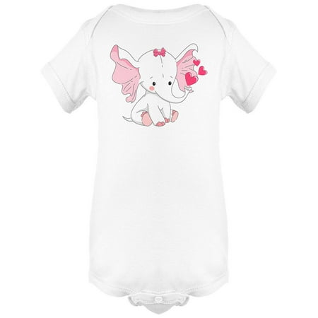 

Cute White Baby Elephant Bodysuit Infant -Image by Shutterstock 24 Months