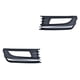 thumbnail image 1 of Par de Rejillas de Defensa TONG YANG Vento 2016 A 2020 Volkswagen Del C/Hoyo P/Faro C/Mold Crom, 1 of 4