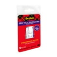 Scotch SelfSealing Laminating Pouches, 25 Count, 2" x 3.5", 9.5 Mil