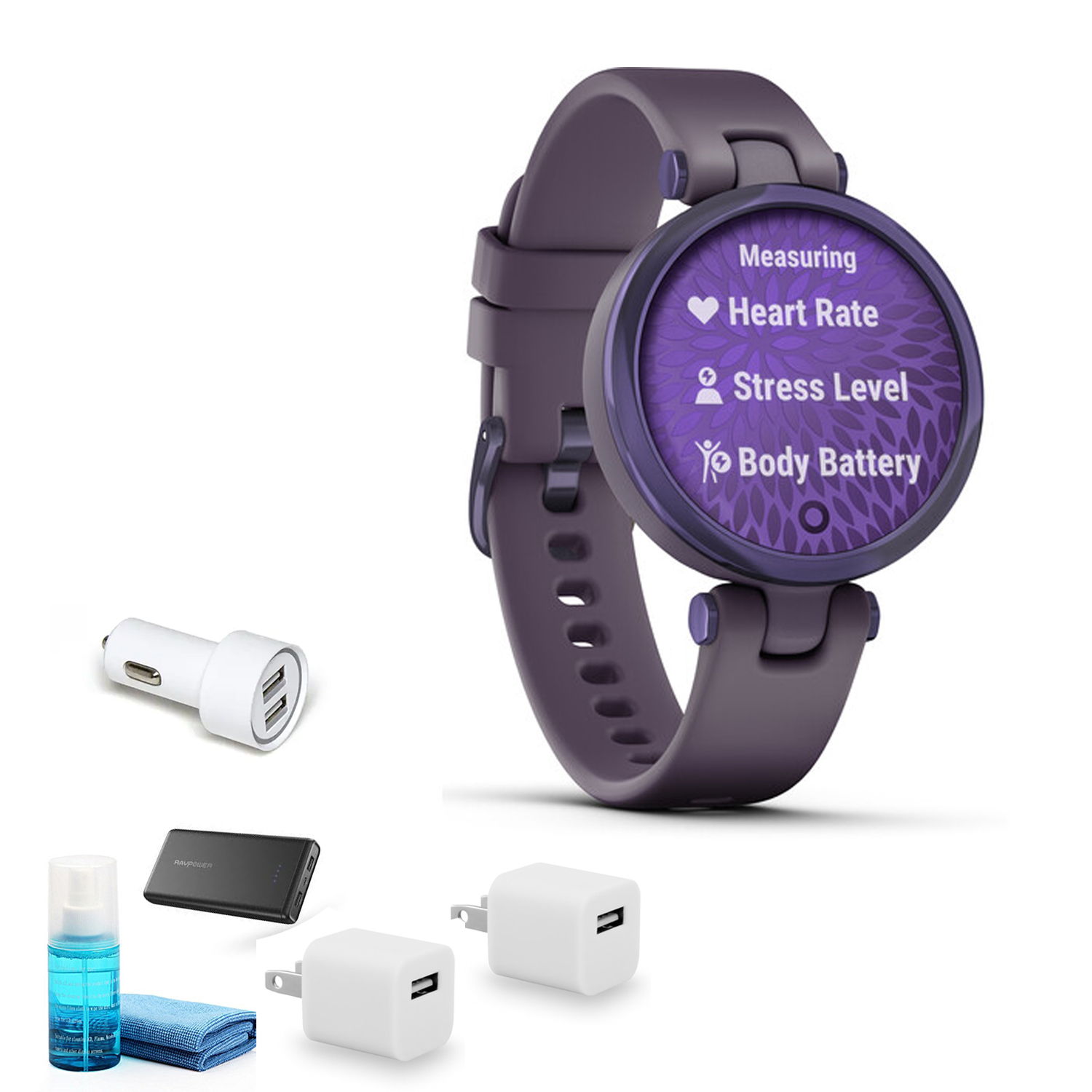 ガーミン リリー Garmin Lilly 紫 パープル スマートウォッチ