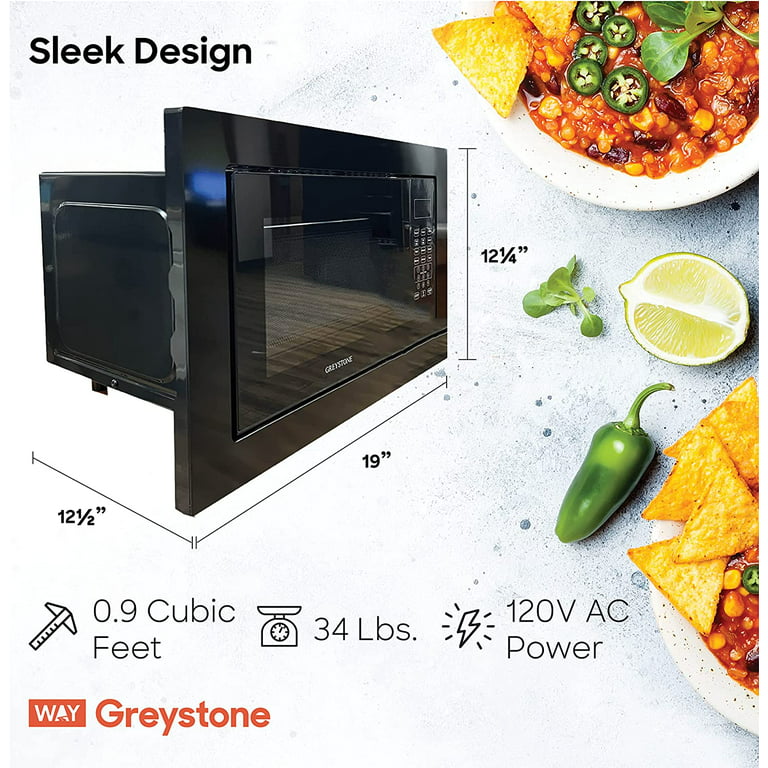Greystone 1.1 cu ft Convection Microwave, Stainless Steel