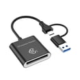 thumbnail image 2 of Lector de tarjetas Cfe tipo B compatible con USB 3.2 Gen. Lector de tarjetas de memoria para cámara multifuncional para portátil con interfaz USB C y, 2 of 9