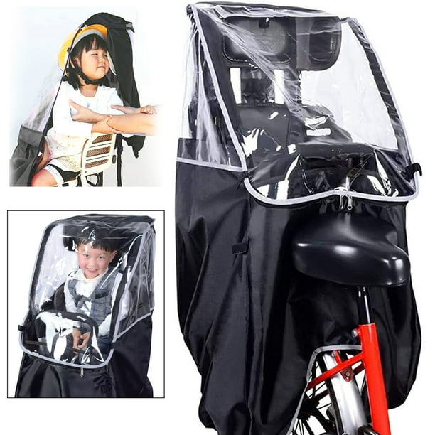 Lipstore Universal Child Rear Seat Bike Rain Cover