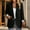 Black, variant on Winter Clothing For Women Fashion Casual Button Business Slim Fit Three Quarter Sleeve Rolled Edge Nylon Fabric Black S-3Xl