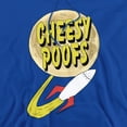 thumbnail image 2 of South Park Cheesy Poofs Unisex Adult Pull-Over Hoodie,Royal, Medium, 2 of 6