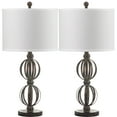 thumbnail image 2 of SAFAVIEH Calista 27.75 in. H Double Sphere Table Lamp, Oil Rubbed Bronze, Set of 2, 2 of 7