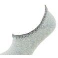 thumbnail image 3 of Sierra Socks No Show Invisible Rayon from Bamboo Socks W121318 (One Size Large, Fits Shoe Size 4-10, Gray), 3 of 4