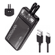 thumbnail image 2 of Power Bank 22800mah Dx160 Carga Super Rápida 22.5w con 2 Cables Lab.G, Color Negro, 2 of 5