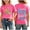 00-Hot Pink23, variant on Girls Graduation Themed Graphic Tee Short Sleeve Crew Neck T-Shirt Top, Sizes 1-13