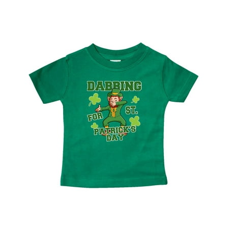 

Inktastic Dabbing for St. Patrick s Day Leprechaun Gift Baby Boy or Baby Girl T-Shirt