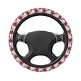 thumbnail image 3 of Fotbe Lilies Flowers Steering Wheel Cover Universal 15 in Car Accessories for Men Women,Steering Wheel Protector Comfortable Protective Case for SUV Sedan Decor, 3 of 8