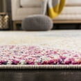 thumbnail image 6 of SAFAVIEH Madison Leighton Geometric Area Rug, Cream/Yellow, 9' x 9' Square, 6 of 9