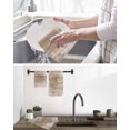 thumbnail image 5 of Brown Coastal Kitchen Dish Towels for Drying Dishes Set of 3, Summer Ocean Sea Ombre Starfish Corals Waffle Weave Microfiber Hand Tea Bathroom Towels Quick Dry & Absorbent Towel 15.7x23.6, 5 of 7
