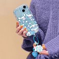 thumbnail image 3 of Funda de TPU con llavero de gato de Hello Kitty en 3D para IPhone 14, 13, 15 Pro Max, 14, 15 Plus, 11, 12 Mini, 6, 6s, 7, 8 Plus, X, XR, XS Max, 3 of 5