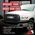 thumbnail image 4 of AMERICAN MODIFIED Armor Grille for 2006 to 2008 Dodge Ram 1500, Matte Black, 4 of 13