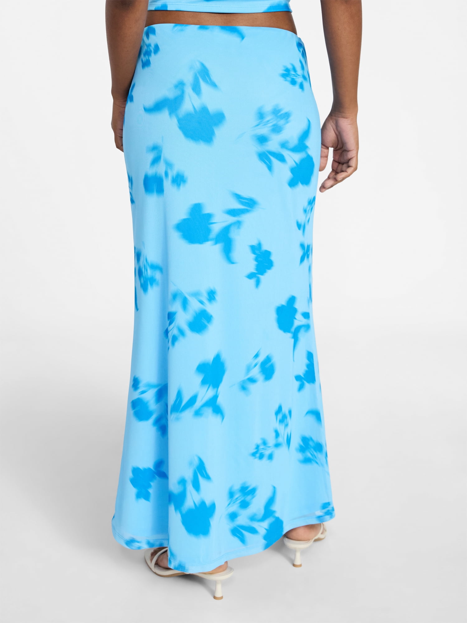 No Boundaries Mesh Maxi Skirt, Women's XXS-XXL
