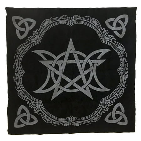 

Professional Board Game Lint Tarot Five-pointed Star Pattern Tablecloth Astrology Tarot Divination Cards Table Cloth