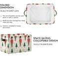 thumbnail image 2 of FREEAMG Christmas Nutcracker Foldable Canvas Storage Bin, Sturdy Fabric Storage Basket with Handles, Storage Cube Box for Organizing Shelf Nursery Toy Closet 1PCS, 2 of 7