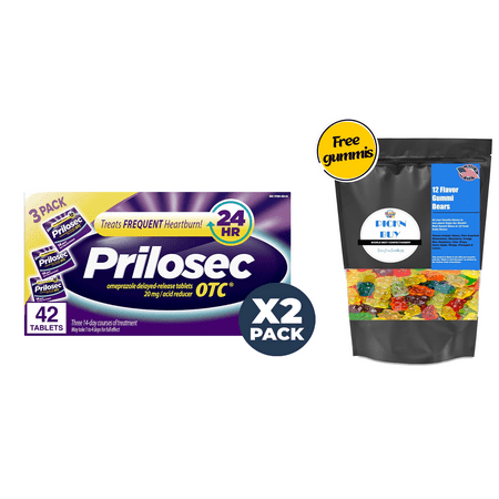 Prilosec OTC Heartburn & Acid Reducer Tablets, 20 mg.