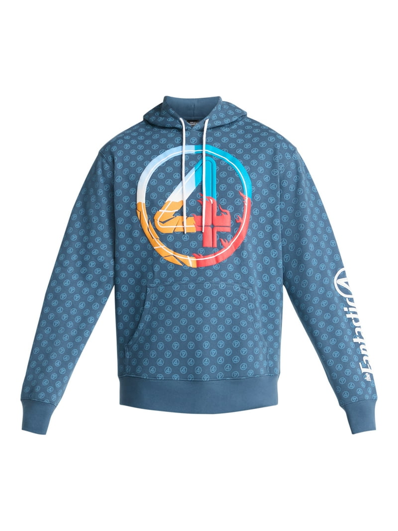 Fantastic Four Men's and Big Men's Powers Graphic Hoodie, Sizes S