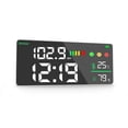 thumbnail image 1 of Tignapoo Wall-Mounted Noise & Environmental Monitor with Decibel, Temperature, and Humidity Detection in Celsius, 1 of 7