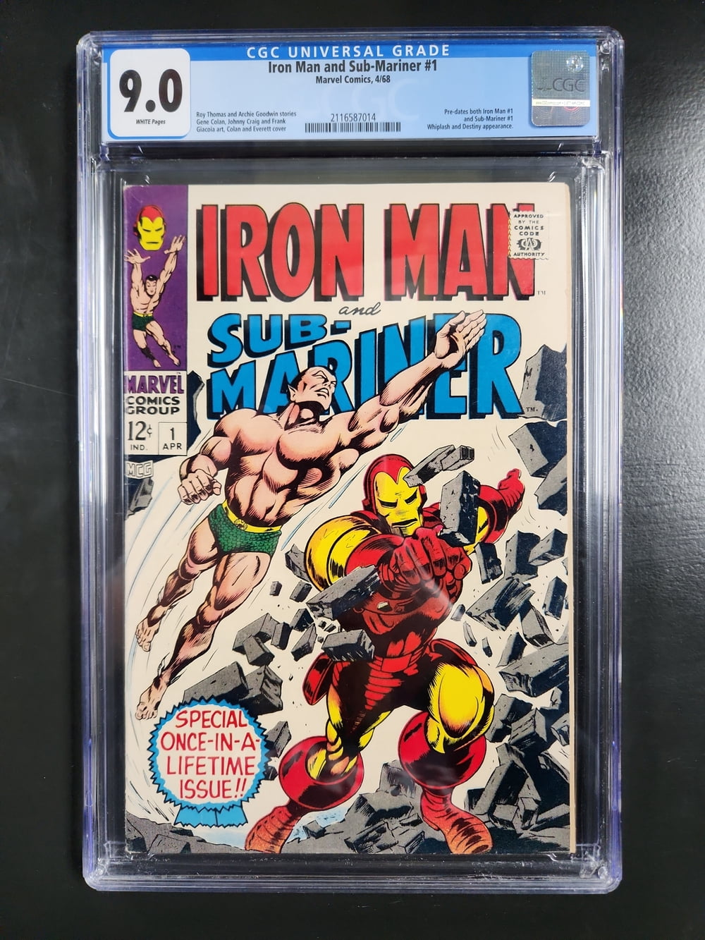 Iron Man and Sub-Mariner #1 - CGC 9 Comic Book