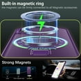 thumbnail image 3 of for iPhone Xs Max Case  with Ring Stand[Compatible with Magsafe], Full Body Protective Cover Slim Shockproof Kickstand Phone Case for Apple iPhone Xs Max 6.5", Deep Purple, 3 of 16