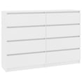 thumbnail image 3 of vidaXL Sideboard Concrete Gray 55.1"x13.7"x39" Chipboard, 3 of 36