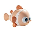 thumbnail image 3 of Juguetes de baño para bebés,Juguetes de cuerda para niños,Juguetes para bañera de bebé,Juguete flotante para baño,Juguetes de peces flotantes para Marrón, 3 of 9