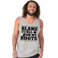 thumbnail image 5 of Blame It On My Roots Country Music Tank Top T Shirts Men Women Brisco Brands X, 5 of 6