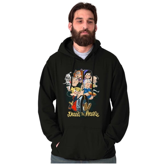 Dennis The Menace Cartoon Characters Hoodie Sweatshirt Women Men Brisco Brands S