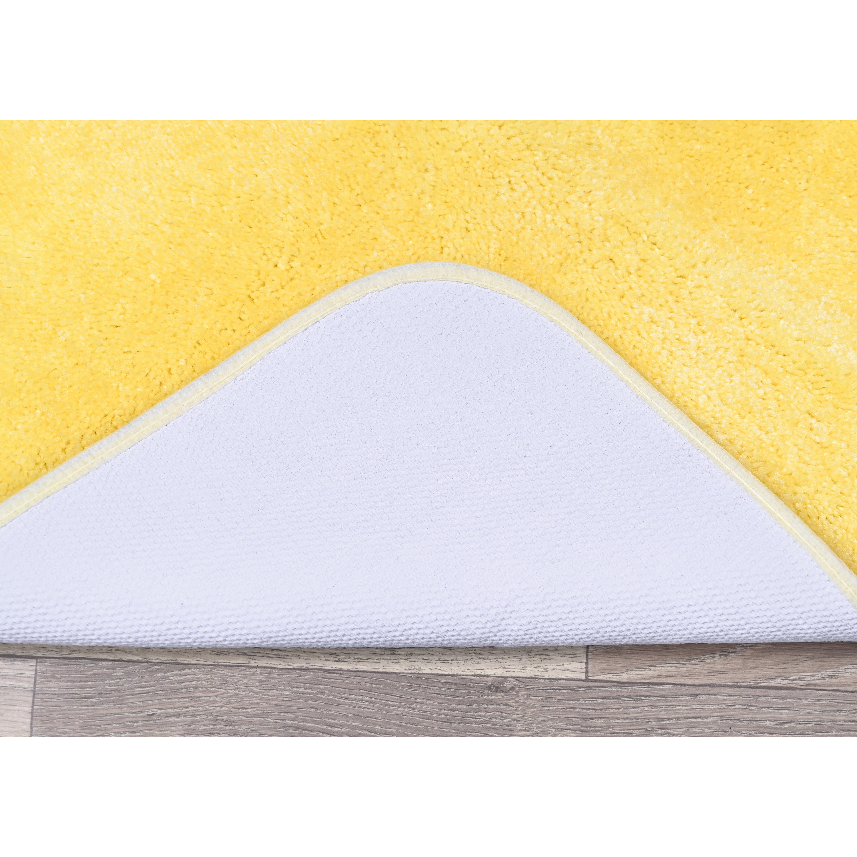 Garland Rug Traditional Washable Bath Rug Set, 2-Piece Set (21"x34" Bath Rug, & 22"x60" Runner) Rubber Ducky Yellow