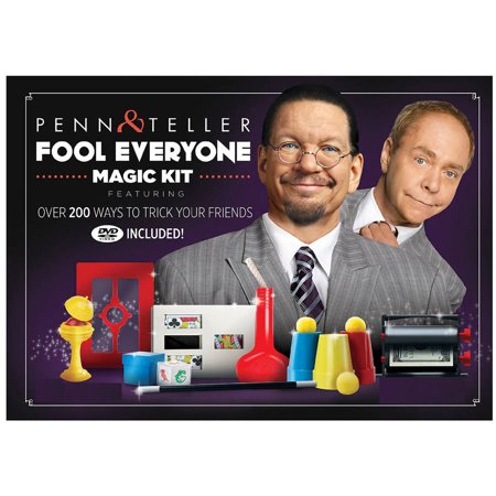 Penn and Teller Fool Everyone Magic Kit (Penn And Teller Fool Us Best Card Trick)