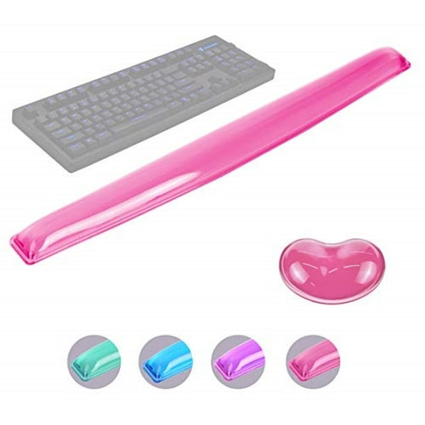ABRONDA Silicone Gel Keyboard Mouse Wrist Rest Set Gel Keyboard Wrist