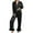 Black, variant on Up To 50% Off Women Pajama Sets Casual Sleepwear Satin Women Pajama Sets Beige,S