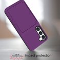 thumbnail image 4 of Allytech Wallet Case for Samsung Galaxy S23 Plus with Card Holder, Built-in Mirror, Camera Screen Protection, Drop Protection Anti-Scratch Cover Case for Samsung Galaxy S23 Plus - Purple, 4 of 6