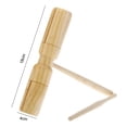 thumbnail image 5 of Knock Toy Hand-held Wooden Kids Children Sound Musical Knock Toy Percussion Instrument, 5 of 5