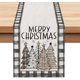 thumbnail image 1 of ARKENY Juego de 4 manteles individuales de Navidad de 12.0 x 18.0 in, árbol de Navidad, granja de temporada, arpillera, búfalo, cuadros, interior, cocina, mesa de comedor, decoración para el hogar, fi, 1 of 4
