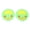 Green, variant on Rupoun Hand Catching Racket Ball Toy Set Interactive Toss Game Fitness Sport Family Fun 2 Rackets 4 Balls Green (9.06 inches / 23 cm)