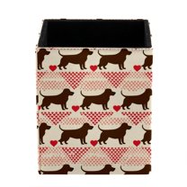 ERJLKXP Small Pen & Pencil Holder for Desk Organization,Cartoon Animal Dog Desktop Stationery Storage for Office Supplies and Makeup Brush Organizer