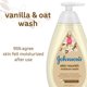 thumbnail image 2 of Johnson's Skin Nourish Jabón y gel de baño sin lágrimas, gel de ducha de vainilla y avena, 20.3 oz, 2 of 3