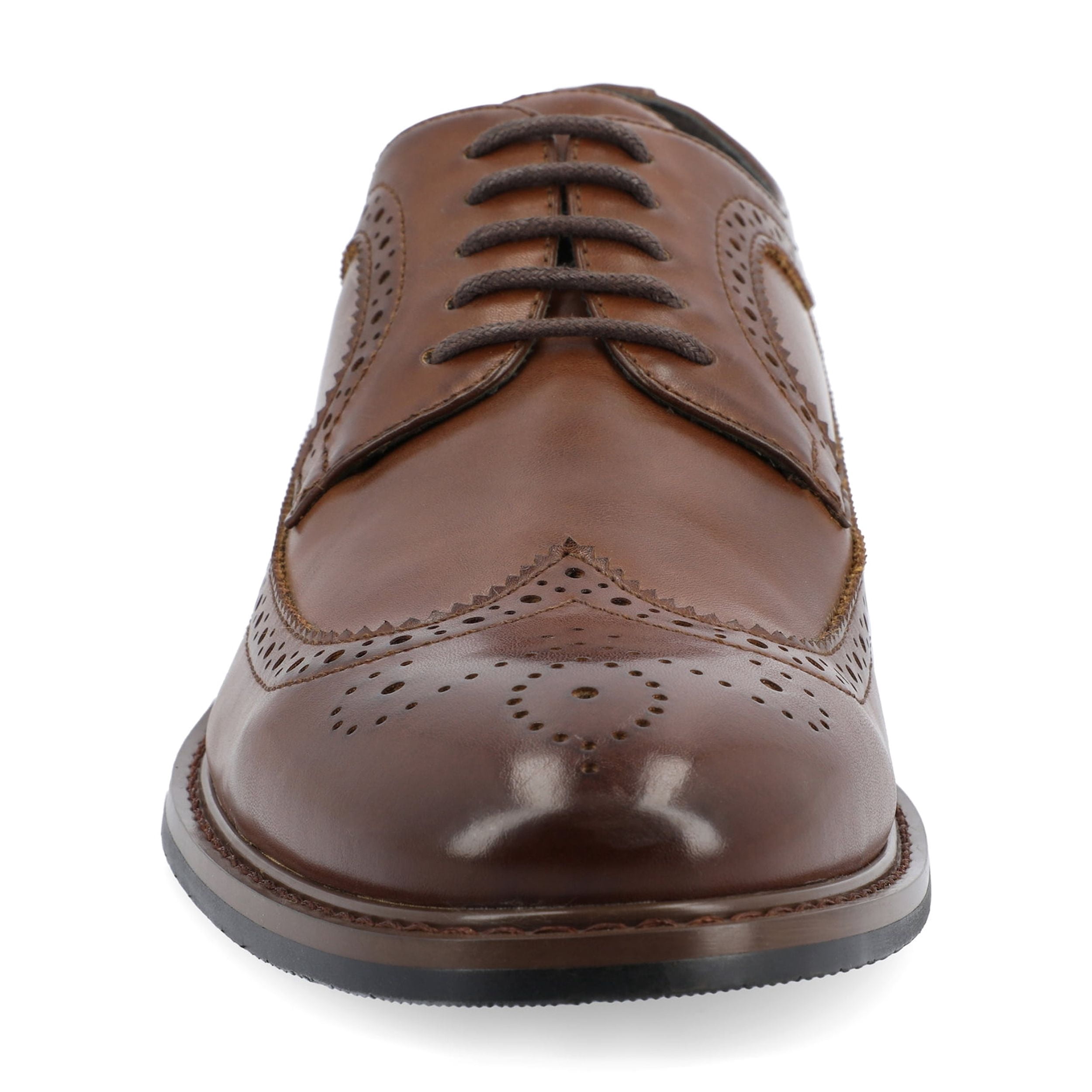 Vance Mens Gordy Wingtip Lace-up Dress Shoe