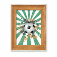 thumbnail image 1 of Radial Soccer Football Sports Desktop Wooden Photo Frame Display Picture Art Painting Multiple Sets, 1 of 3
