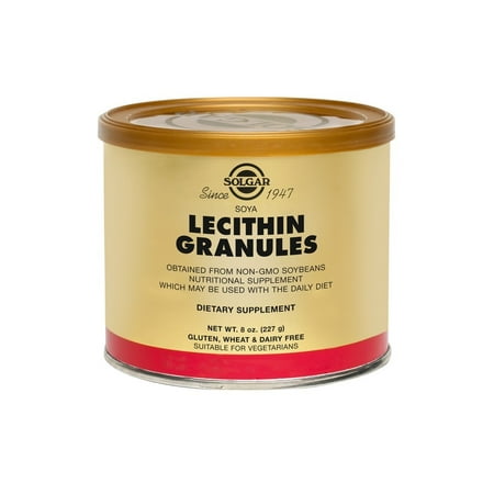 Solgar Lecithin Granules Supplement, 8 Ounce