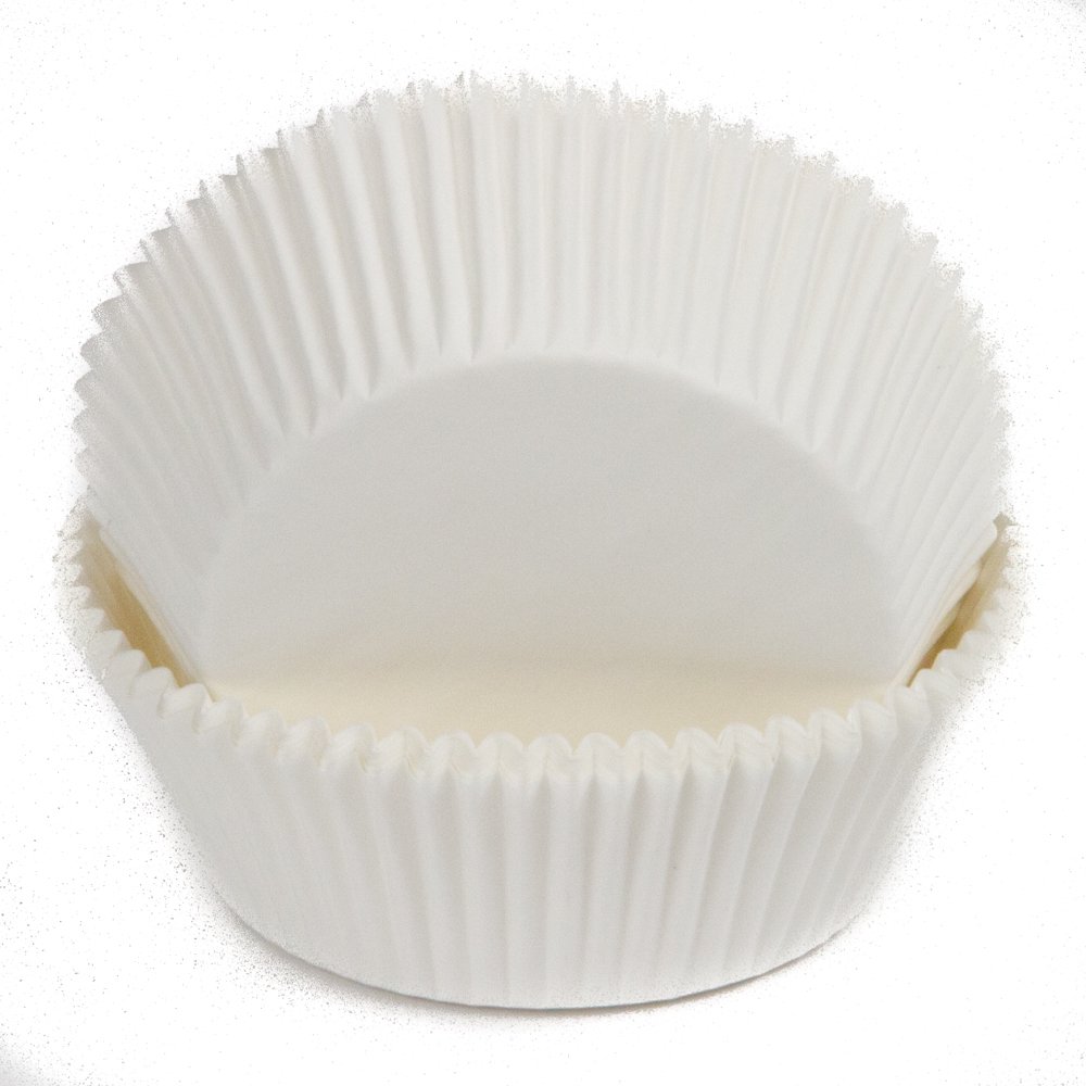 Chef Craft Large Baking Cups, 50 Count, White