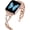 Rose Gold, variant on for Apple Watch Band 38mm 40mm 41mm 42mm 44mm 45mm 49mm Ultra 2 1 Women Series 9 8 7 6 5 4 3 SE Bling Metal Bracelet iwatch Bands