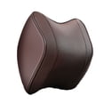 thumbnail image 1 of tredstone Soft Car Pillow Relief For Neck Pain And Stiffness While Driving Suitable For Most Car Coffee color, 1 of 6