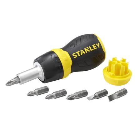 Stanley Hand Tools Multibit Ratchet Stubby & Bits